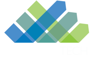 Fortuna tech coloured white stacked logo_small